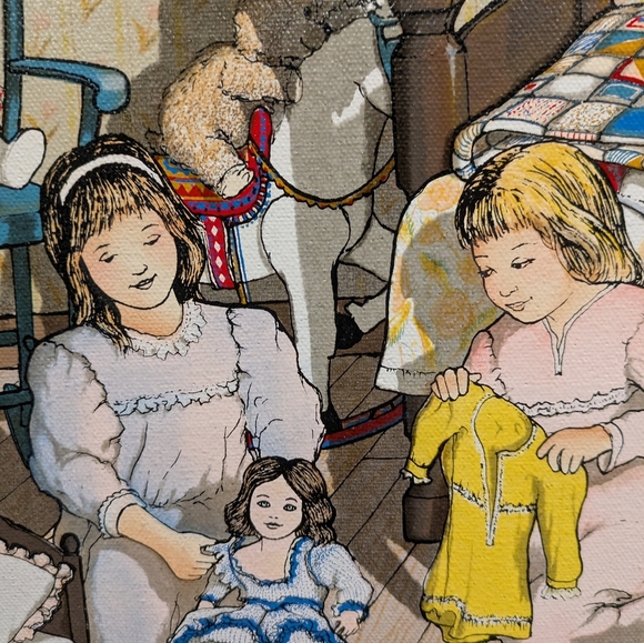 H.Hargrove Painting 931/1000 Size 25"X29" - Picture 6 of 11